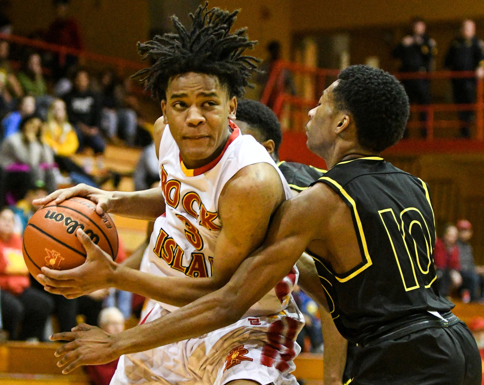 Prep Boys' Basketball: Galesburg at Rock Island